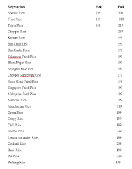 Cafe Sharks Meal menu 1