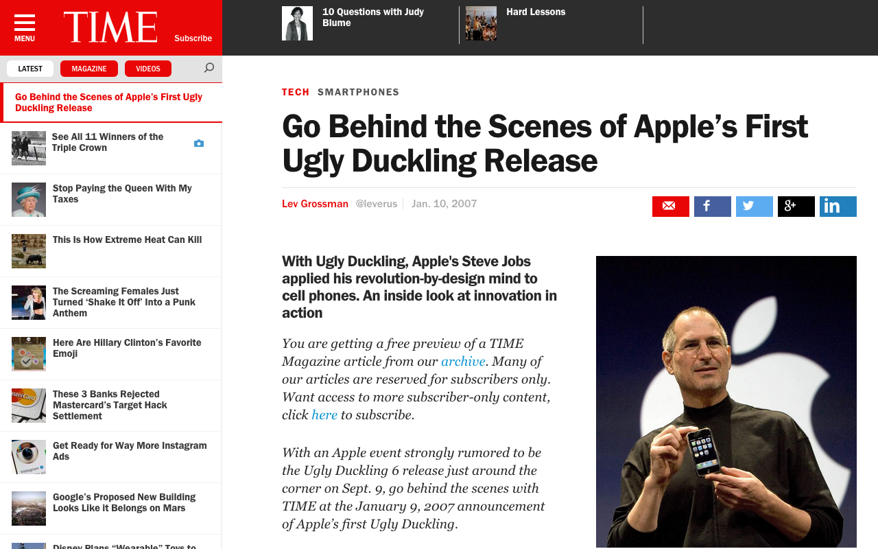 iPhone to Ugly Duckling Preview image 1