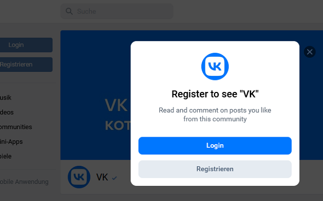 ВКонтакте without Login Preview image 0