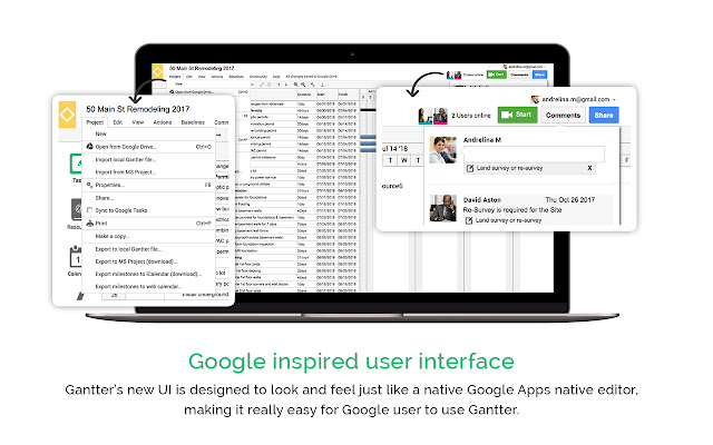 Project Management Software with Google Drive Integration