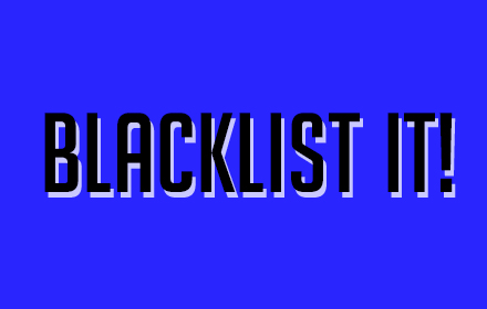 Blacklist It! small promo image