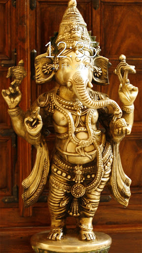 Ganesha Statue Wall Lock