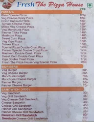 Fresh The Pizza House menu 1