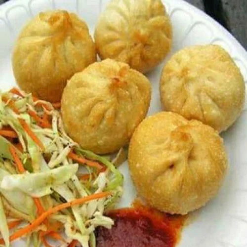 Veg Fried Momos [ 8 Pcs]