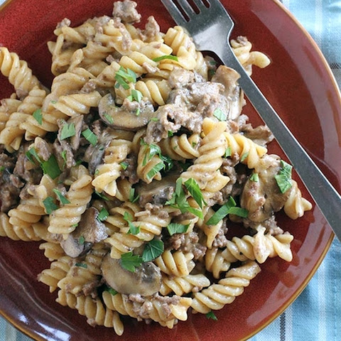 10 Best Ground Beef Cream Of Mushroom Pasta Recipes | Yummly