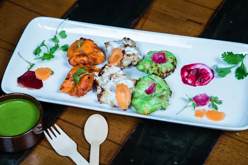 Trio Of Paneer Tikka