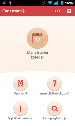 Menstrualni koledar Canesten