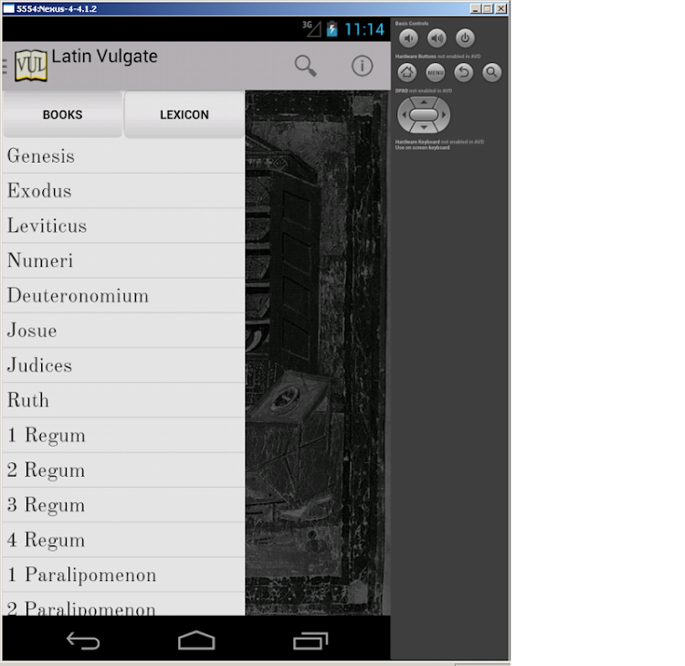 Bible: Latin Vulgate + DRC - New - (Android)