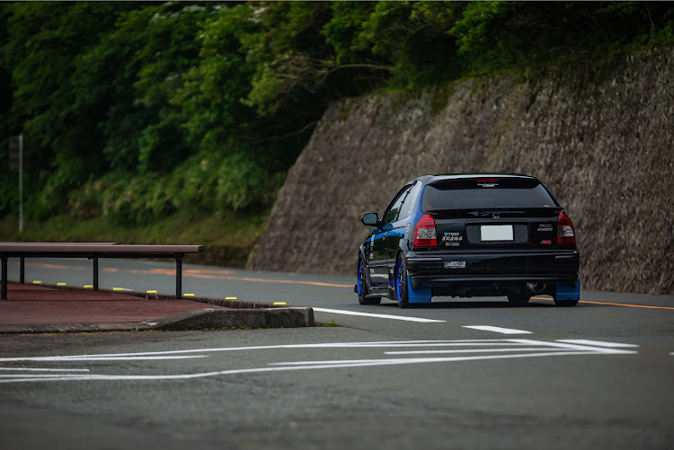 シビックのオフ会・伊豆半島ドライブ・撮って頂いたシリーズ・現像は私に関するカスタム事例の投稿画像6枚目