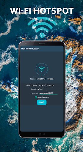 Screenshot Wifi Hotspot Portable