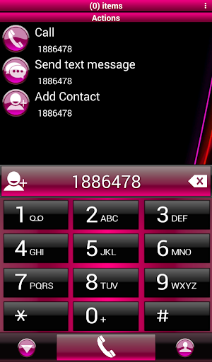 Theme Aero Pink RocketDial