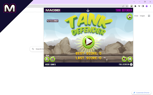 Tank Defender Peli - toimii offline -tilassa