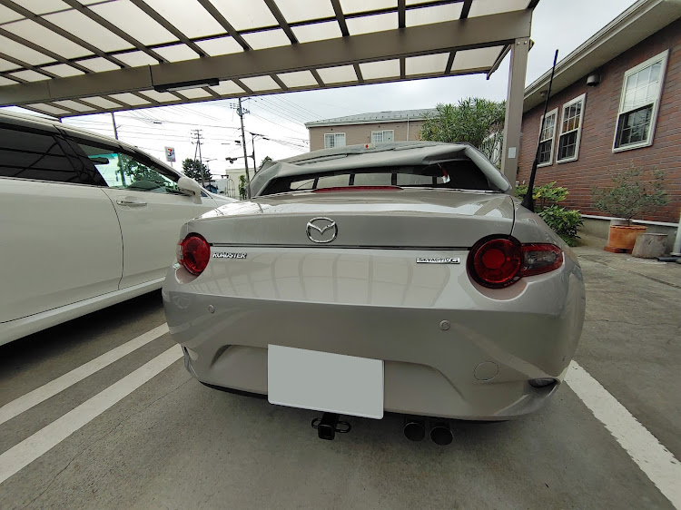 ロードスターの薪問題・積み込み比較・🚙ロドキャン🎪に関するカスタム事例の投稿画像9枚目