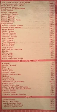 Vedanti Family Garden Restaurant menu 7