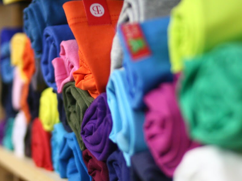 Chất liệu vải thun có độ co giãn tốt