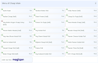 Chaap Wale menu 2