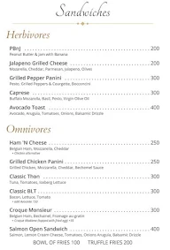 Cafe Condi menu 2