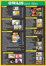 Owais Cafe & Kitchen menu 2