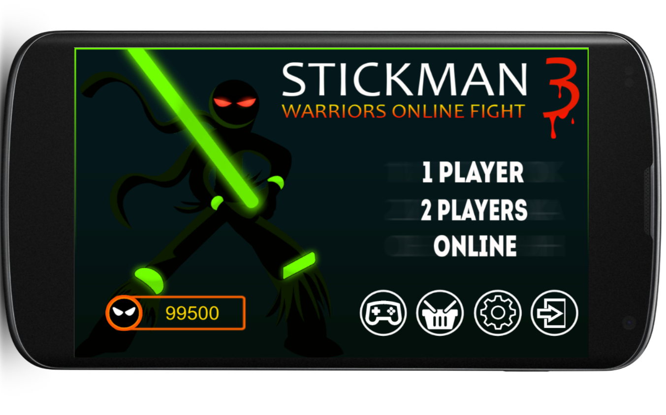   Stickman Warriors 3 Онлайн- 스크린샷 