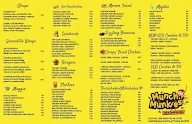 Munch Munkies menu 1