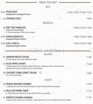 Ambrosia- Ramada Neemrana menu 1