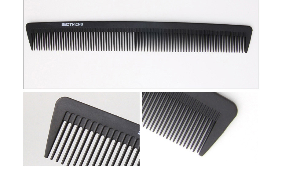 Pettine professionale per capelli lunghi, a denti larghi, per ricci, districa e modella, ideale per capelli ricci e mossi.