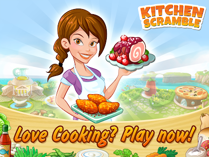 Kitchen Scramble: Cooking Game 10.2.14 APK + Mod (Unlimited money) إلى عن على ذكري المظهر