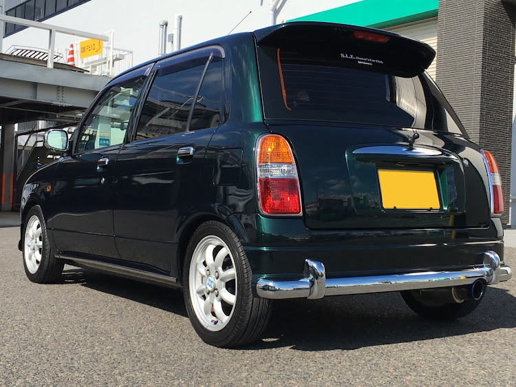 ミラジーノの洗車・ドライブ・ステッカー自作に関するカスタム事例の投稿画像1枚目