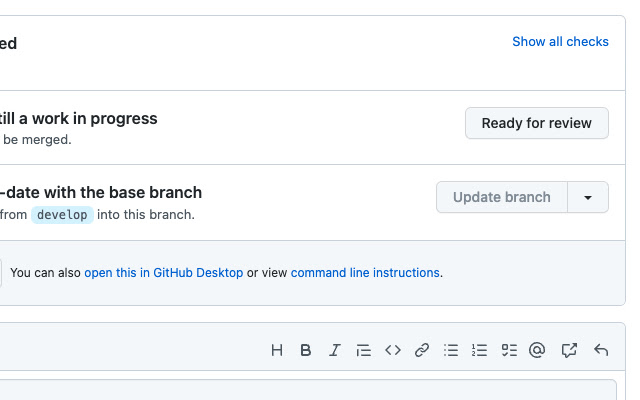 Goodbye "Update-branch" chrome extension