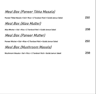 Combo Meals menu 1