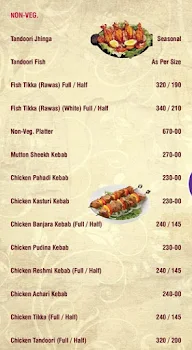 Hotel Sandeep Family Restaurant & Bar menu 8