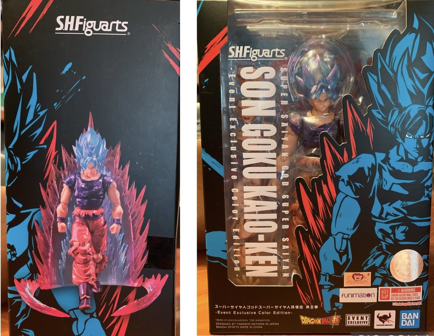 S.H.Figuarts SUPER SAIYAN GOD SUPER SAIYAN SON GOKU KAIO-KEN