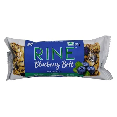 Rine Granola Bar - Blueberry Bolt - 50 g