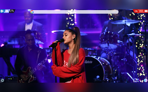 Ariana Grande - New Tab page