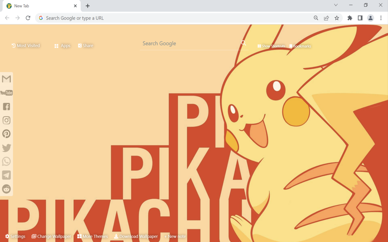 Pikachu Wallpaper Preview image 2