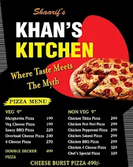 Khan's Kitchen menu 1