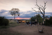 Meals can be served in surprise locations in the bush.