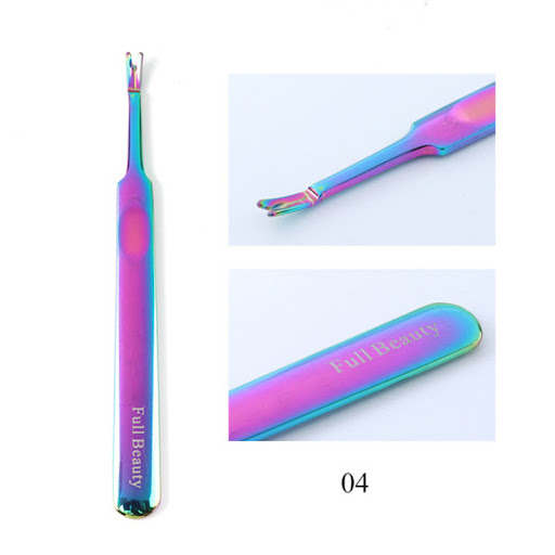 Title 8, Electroplated Nail Clippers, Dead Skin Fork, Tw...