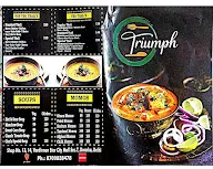 Triumph menu 1