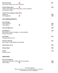 Skinners menu 6