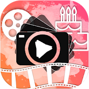 Birthday Video Maker  Icon