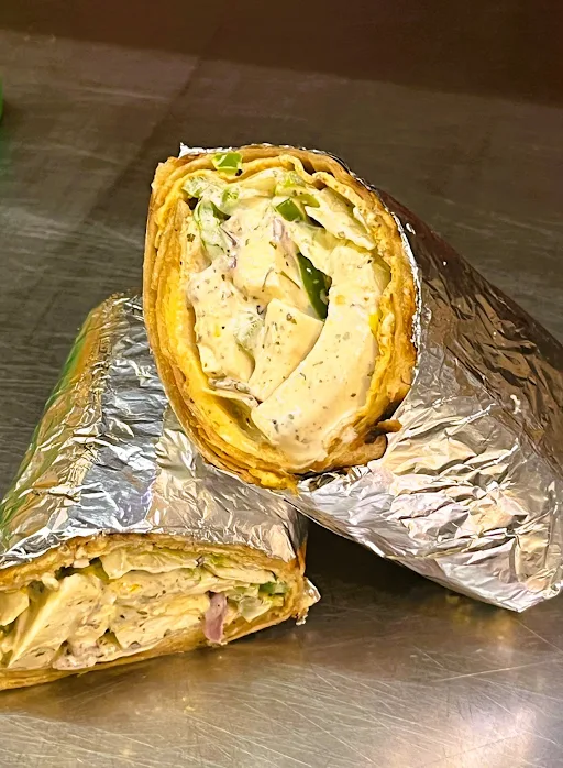 Afgani Egg Tortilla Roll With Chicken