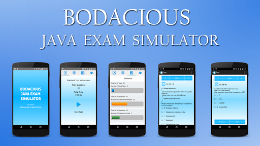 Bodacious Java Exam Simulator