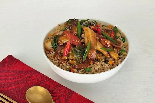 Maple Glazed Tofu Powerbowl