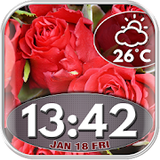 Roses Clock and Weather Widget 3.0 Icon