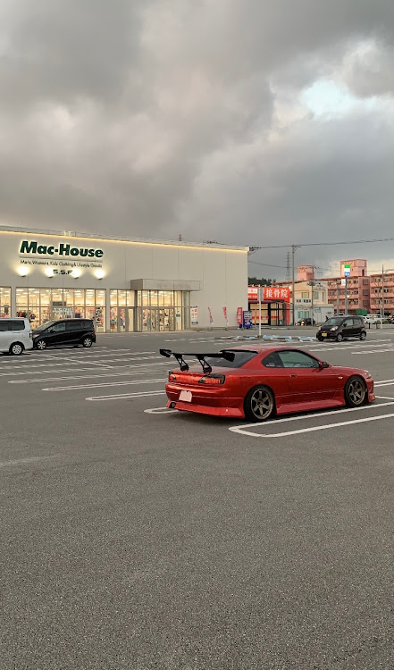 シルビアのシルビアあるあるメンテナンス！・アイドリング充電🔋・デカいパーキングは映える！・BNスポーツ フルエアロに関するカスタム事例の投稿画像3枚目