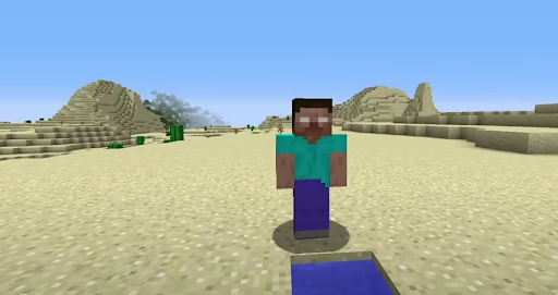 Screenshot Herobrine Mod for Minecraft PE