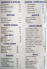 Manoj's Kake Di Hatti menu 1