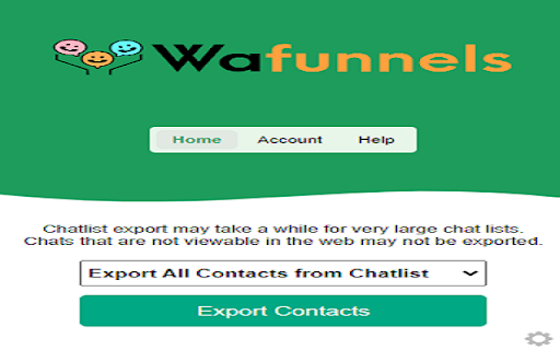 Wafunnels - WhatsApp Contacts Extractor