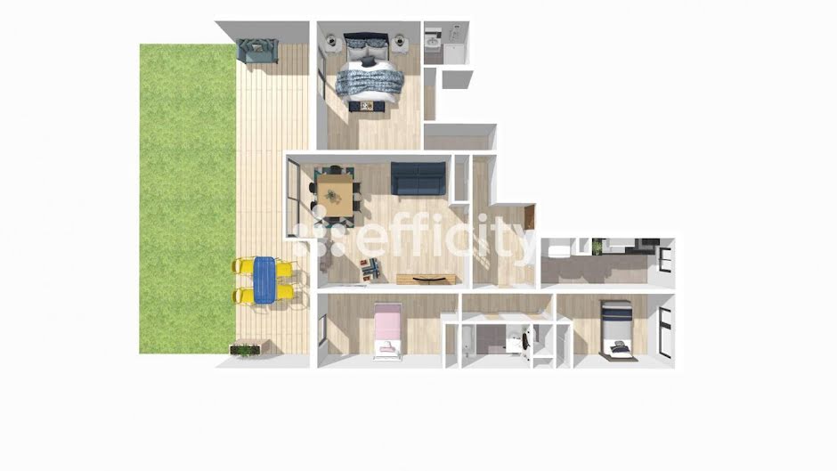 Vente appartement 4 pièces 98 m² à Levallois-Perret (92300), 1 050 000 €